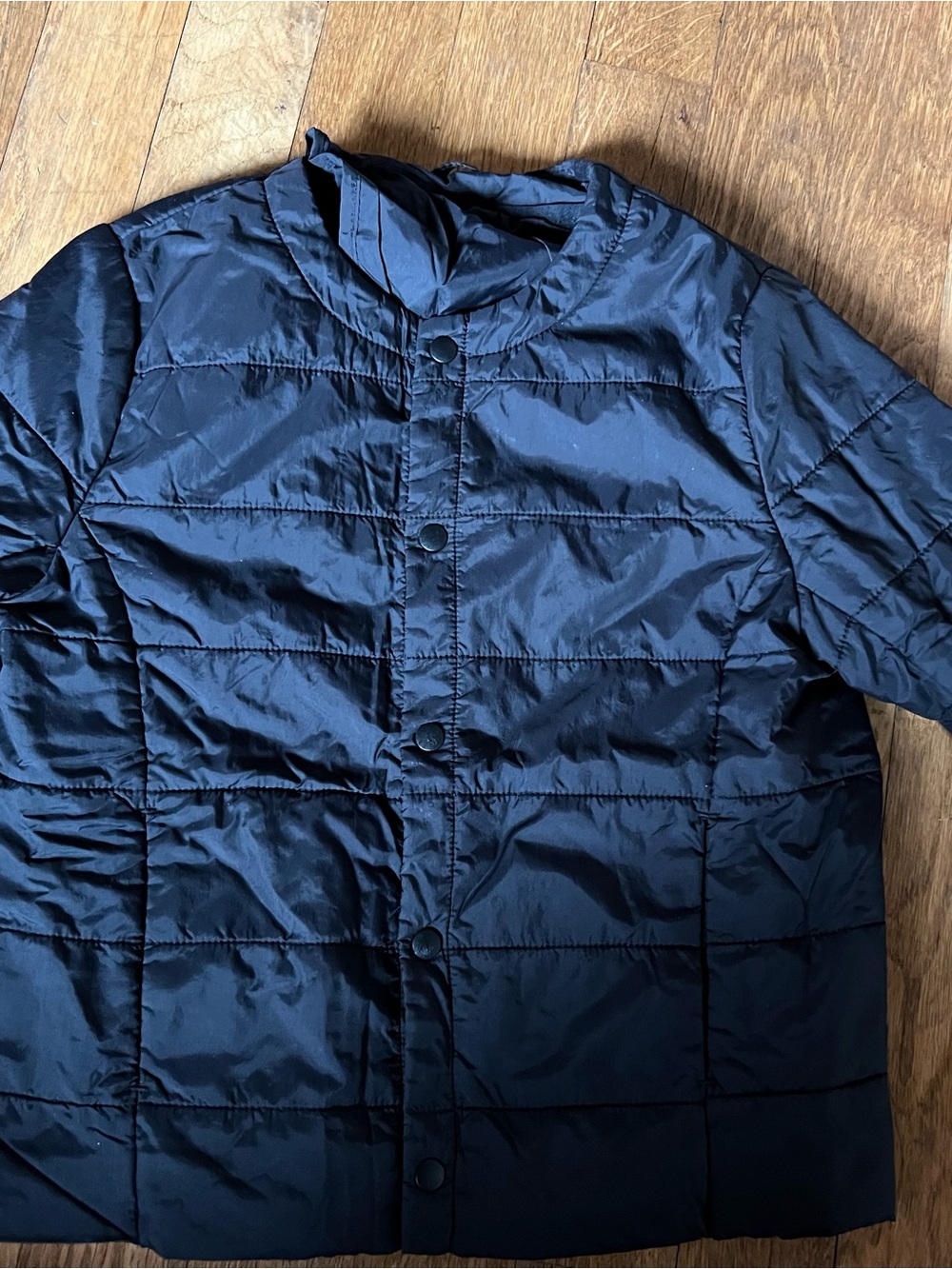Uniqlo - Lightweight Quilted Black Jacket